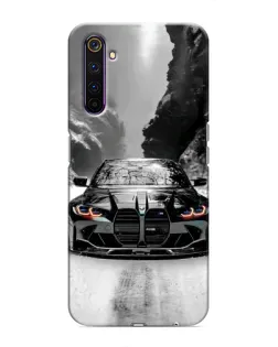 Чехол для Realme 6 Pro с картинкой «BMW — акварельный дрифт» Чехол для Realme 6 Pro с картинкой «BMW — акварельный дрифт»