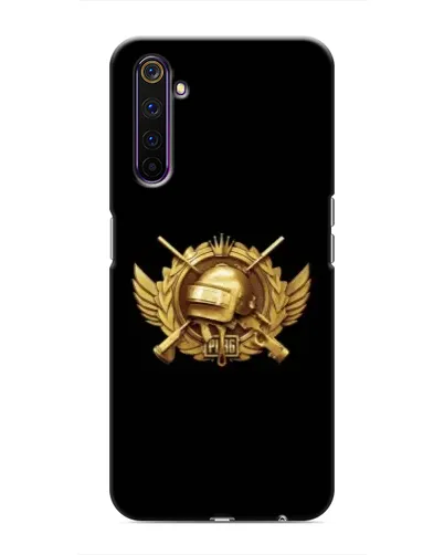 Чохол для Realme 6 Pro з картинкою «PUBG — помаранчевий градієнт»