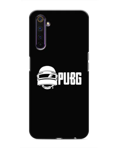Чохол для Realme 6 Pro з картинкою «PUBG — класичний лого»