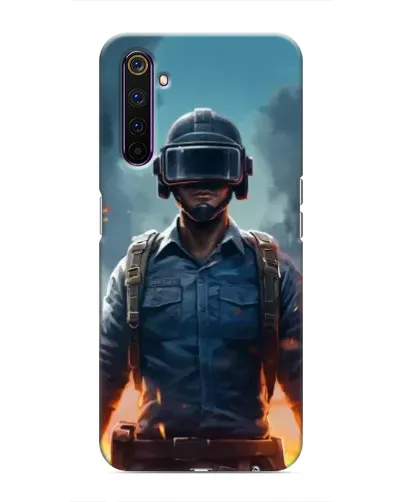 Чохол для Realme 6 Pro з картинкою «PUBG — реалістичний герой»