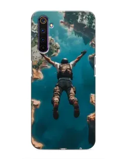 Чохол для Realme 6 Pro з картинкою «PUBG — вільне падіння»