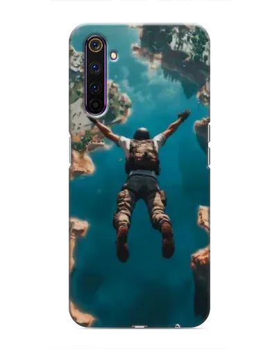 Чохол для Realme 6 Pro з картинкою «PUBG — вільне падіння»