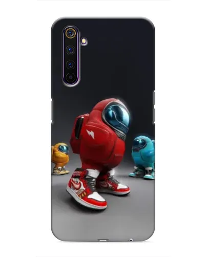 Чохол для Realme 6 Pro з картинкою «Among Us — 3D стиль»