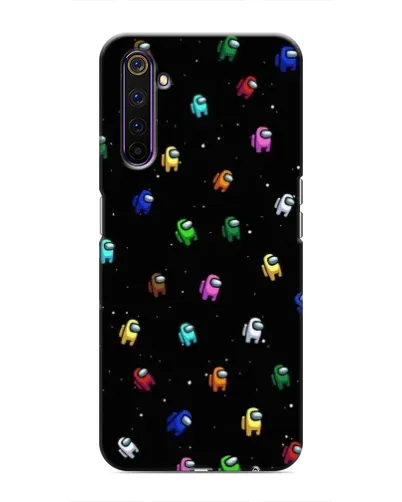 Чохол для Realme 6 Pro з картинкою «Екіпаж Among Us»