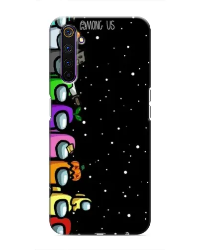 Чохол для Realme 6 Pro з картинкою «Команда Among Us»