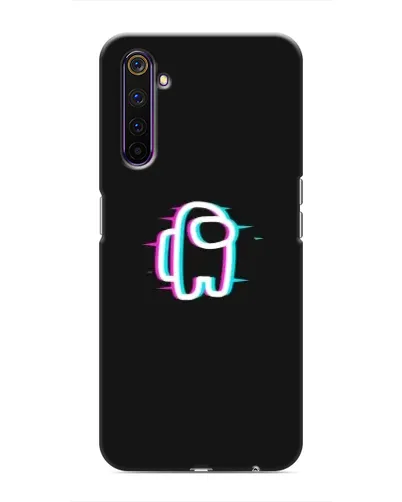 Чохол для Realme 6 Pro з картинкою «Among Us неон»