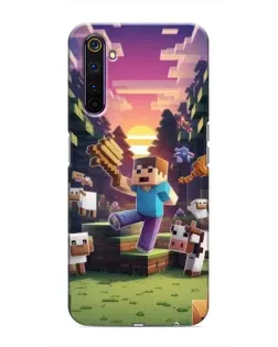 Чохол для Realme 6 Pro з картинкою «Стів на фермі»