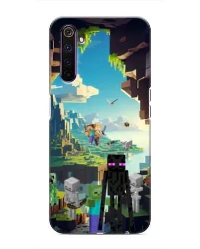 Чохол для Realme 6 Pro з картинкою «Ендермен у лісі»