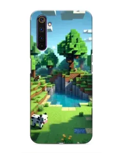 Чохол для Realme 6 Pro з картинкою «Minecraft літній день»