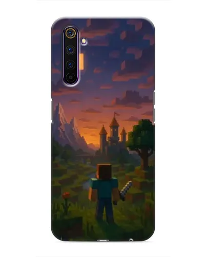 Чохол для Realme 6 Pro з картинкою «Стів біля вежі»