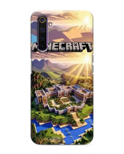 Чохол для Realme 6 Pro з картинкою «Minecraft панорама»