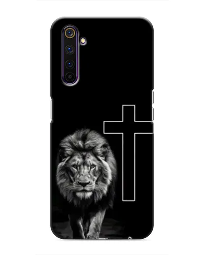 Чохол для Realme 6 Pro з картинкою «Лев та Хрест» Чохол для Realme 6 Pro з картинкою «Лев та Хрест»
