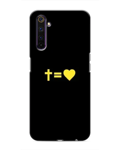 Чохол для Realme 6 Pro з картинкою «Серце та Хрест» Чохол для Realme 6 Pro з картинкою «Серце та Хрест»