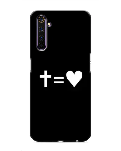 Чохол для Realme 6 Pro з картинкою «Хрест та Серце» Чохол для Realme 6 Pro з картинкою «Хрест та Серце»