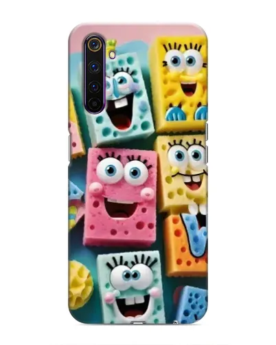 Чохол для Realme 6 Pro з картинкою «Кольорові губки» Чохол для Realme 6 Pro з картинкою «Кольорові губки»
