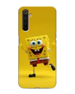 Чохол для Realme 6 Pro з картинкою «Позитивний Губка Боб»