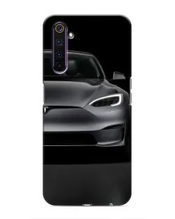 Чехол для Realme 6 Pro с картинкой «Tesla Model S Look» Чехол для Realme 6 Pro с картинкой «Tesla Model S Look»