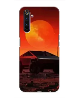 Чехол для Realme 6 Pro с картинкой «Cybertruck на Марсе» Чехол для Realme 6 Pro с картинкой «Cybertruck на Марсе»