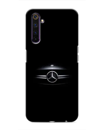 Чехол для Realme 6 Pro с картинкой «Mercedes — абстрактные линии»