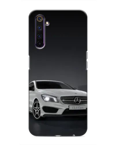 Чехол для Realme 6 Pro с картинкой «Mercedes AMG GT Silver»
