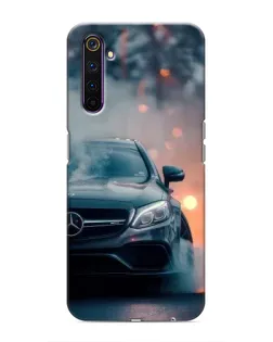 Чехол для Realme 6 Pro с картинкой «Mercedes — ночной город» Чехол для Realme 6 Pro с картинкой «Mercedes — ночной город»