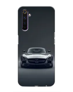 Чехол для Realme 6 Pro с картинкой «Mercedes на черном» Чехол для Realme 6 Pro с картинкой «Mercedes на черном»