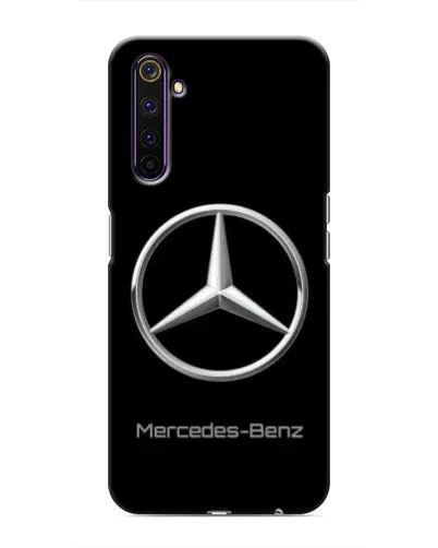 Чехол для Realme 6 Pro с картинкой «Mercedes Silver Logo»