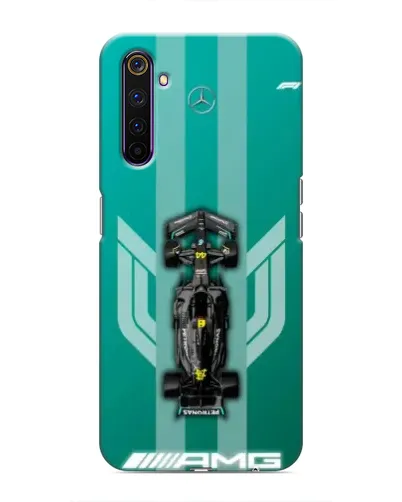 Чехол для Realme 6 Pro с картинкой «Mercedes AMG Petronas»