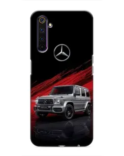 Чехол для Realme 6 Pro с картинкой «Mercedes G-Class красный» Чехол для Realme 6 Pro с картинкой «Mercedes G-Class красный»