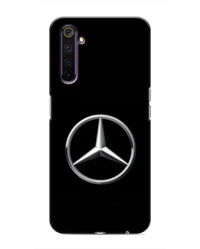 Чехол для Realme 6 Pro с картинкой «Mercedes классический лого»