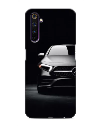 Чехол для Realme 6 Pro с картинкой «Свет фар Mercedes»