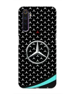 Чехол для Realme 6 Pro с картинкой «Mercedes — бирюзовый акцент» Чехол для Realme 6 Pro с картинкой «Mercedes — бирюзовый акцент»
