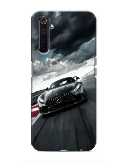 Чехол для Realme 6 Pro с картинкой «Гоночный Mercedes AMG» Чехол для Realme 6 Pro с картинкой «Гоночный Mercedes AMG»