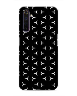 Чехол для Realme 6 Pro с картинкой «Mercedes паттерн звезд» Чехол для Realme 6 Pro с картинкой «Mercedes паттерн звезд»