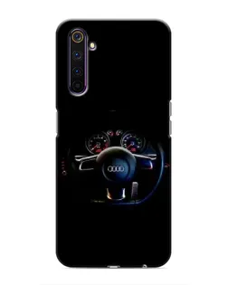 Чехол для Realme 6 Pro с картинкой «Салон Audi — руль» Чехол для Realme 6 Pro с картинкой «Салон Audi — руль»
