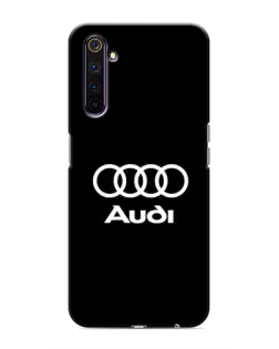 Чехол для Realme 6 Pro с картинкой «Классическое лого Audi» Чехол для Realme 6 Pro с картинкой «Классическое лого Audi»