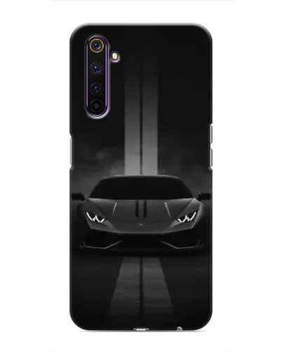 Чехол для Realme 6 Pro с картинкой «Lamborghini симметрия дорог» Чехол для Realme 6 Pro с картинкой «Lamborghini симметрия дорог»