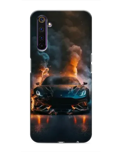 Чехол для Realme 6 Pro с картинкой «Lamborghini дымная эстетика» Чехол для Realme 6 Pro с картинкой «Lamborghini дымная эстетика»