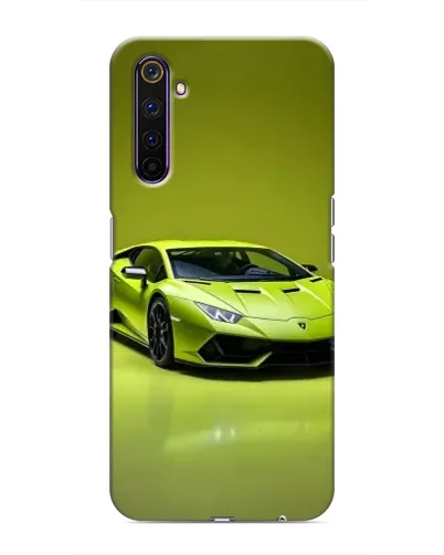 Чехол для Realme 6 Pro с картинкой «Салатовый Lamborghini Huracan» Чехол для Realme 6 Pro с картинкой «Салатовый Lamborghini Huracan»
