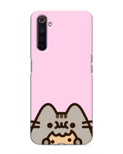 Чохол для Realme 6 Pro з картинкою «Pusheen та печиво»