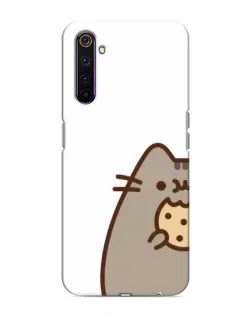 Чохол для Realme 6 Pro з картинкою «Пушин з печивом»