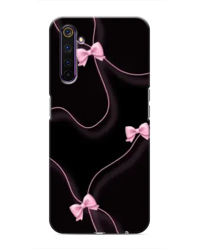 Чехол для Realme 6 Pro с картинкой «Розовые ленты» Чехол для Realme 6 Pro с картинкой «Розовые ленты»
