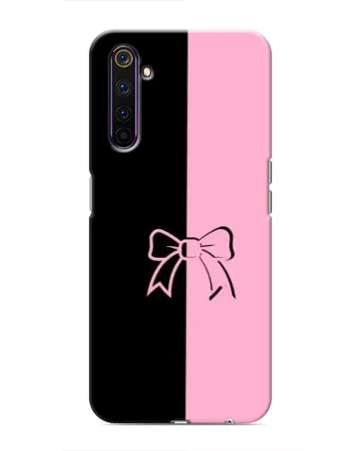 Чехол для Realme 6 Pro с картинкой «Половинки банта» Чехол для Realme 6 Pro с картинкой «Половинки банта»