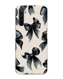 Чехол для Realme 6 Pro с картинкой «Банты Coquette»