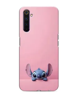 Чехол для Realme 6 Pro с картинкой «Stitch выглядывает» Чехол для Realme 6 Pro с картинкой «Stitch выглядывает»