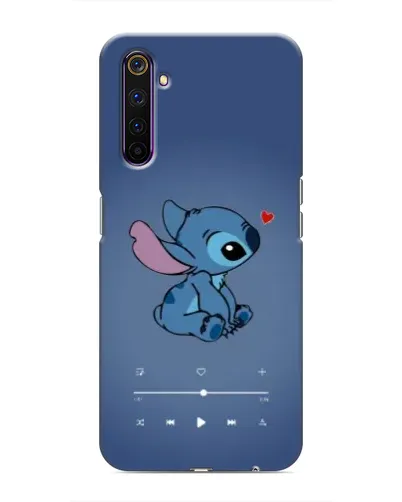 Чехол для Realme 6 Pro с картинкой «Музыкальный Stitch»