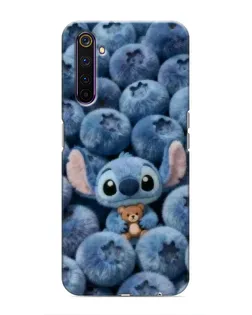 Чехол для Realme 6 Pro с картинкой «Стич и голубика» Чехол для Realme 6 Pro с картинкой «Стич и голубика»