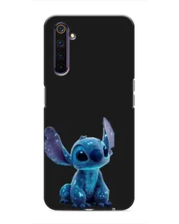 Чехол для Realme 6 Pro с картинкой «Стич на черном» Чехол для Realme 6 Pro с картинкой «Стич на черном»