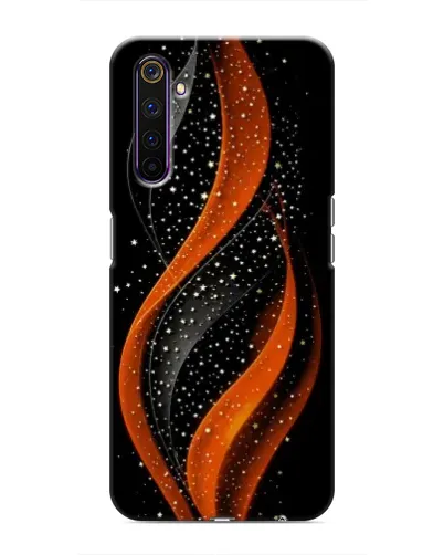 Чехол для Realme 6 Pro с картинкой «Огненная звездная волна» Чехол для Realme 6 Pro с картинкой «Огненная звездная волна»
