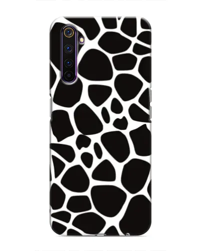 Чехол для Realme 6 Pro с картинкой «Черно-белый жираф» Чехол для Realme 6 Pro с картинкой «Черно-белый жираф»